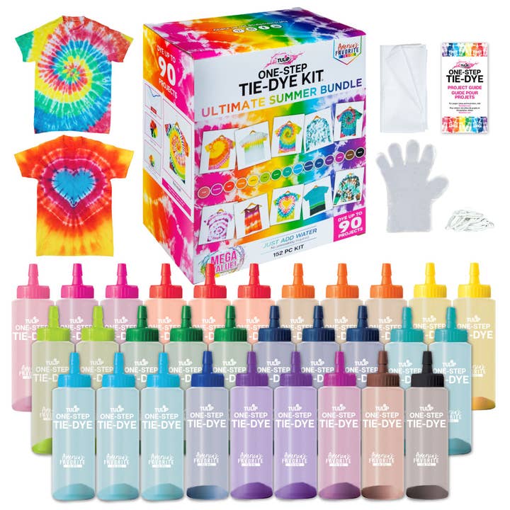 Ilovetocreate - Wholesale DIY Craft Kit - Tulip Ultimate 30-Color Tie-Dye Bundle