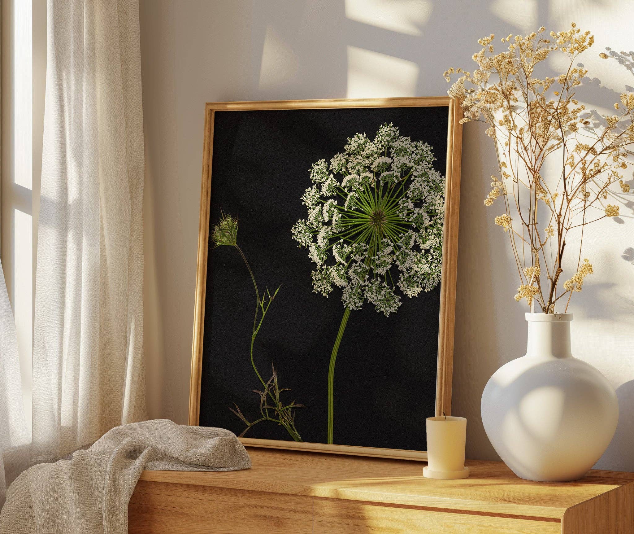 Hope Steinle Pressed Flower Art - Wholesale Art Print - Lace & Light5