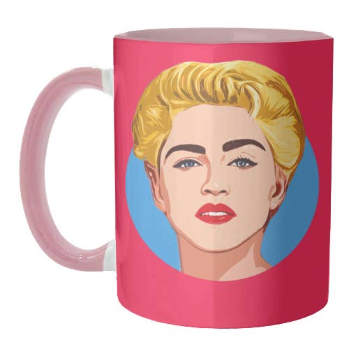 ART WOW - Wholesale Coffee Mug - Mugs 'Queen of Pop' by DOLLY WOLFE2