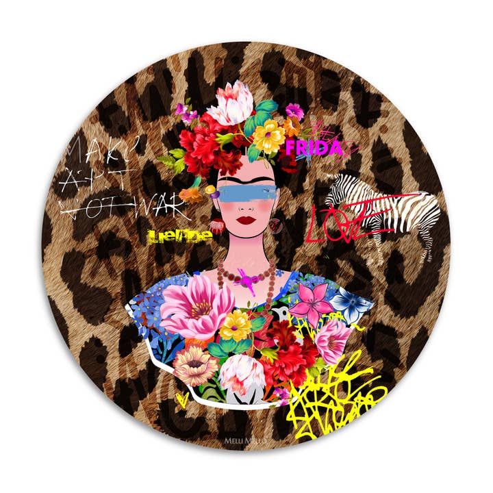 Melli Mello Frida Wallcircle for wholesale by Melli Mello