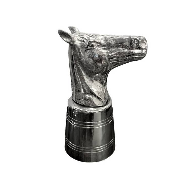 Copa de Estribo Cabeza de Caballo Plateada. para venta al por mayor de Corbell Silver