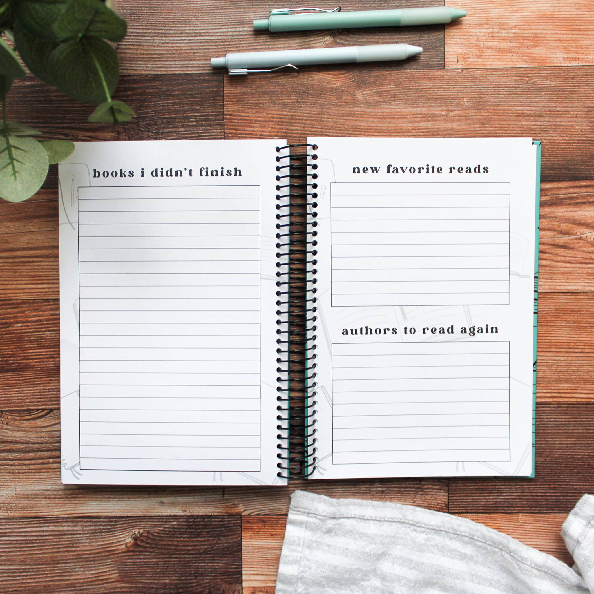 Novelly Yours - Wholesale Journal/Diary - Book Review Journal | 100 Book Hardcover reading notebook 7