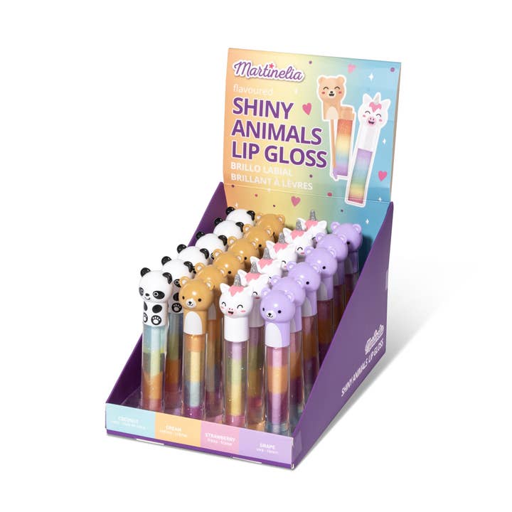 Kontiki - Wholesale Lip Gloss - Kids - Kawaii Multicolor Gloss - MARTINELIA0