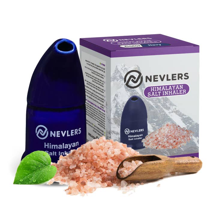 Nevlers – wholesale Aromaterapiinhalator – Nevlers Himalayan Salt Inhalator - Navy