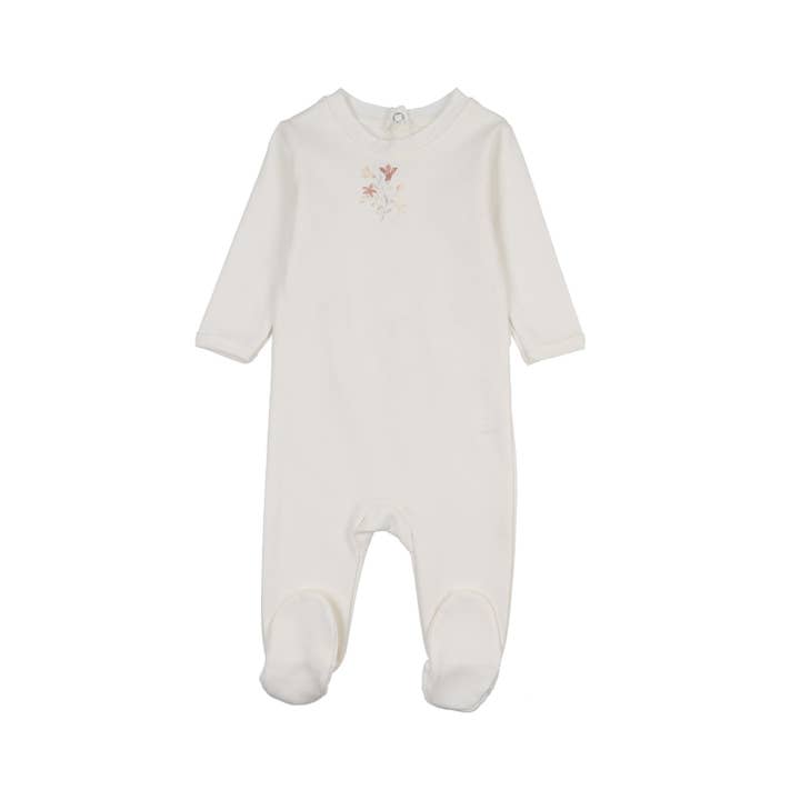 My Little Flower Footie for wholesale by Mon Tresor Bebe