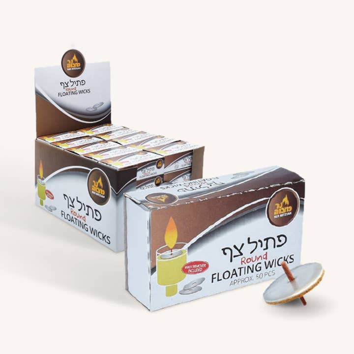 Flydende Væger - Standard Runde - 50 Pack for engroshandel hos Ner Mitzvah