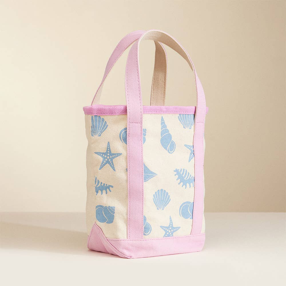 Sensibling Corp. - Wholesale Tote Bag - Women's - Sea Shell Starfish Pattern Tote Bag4