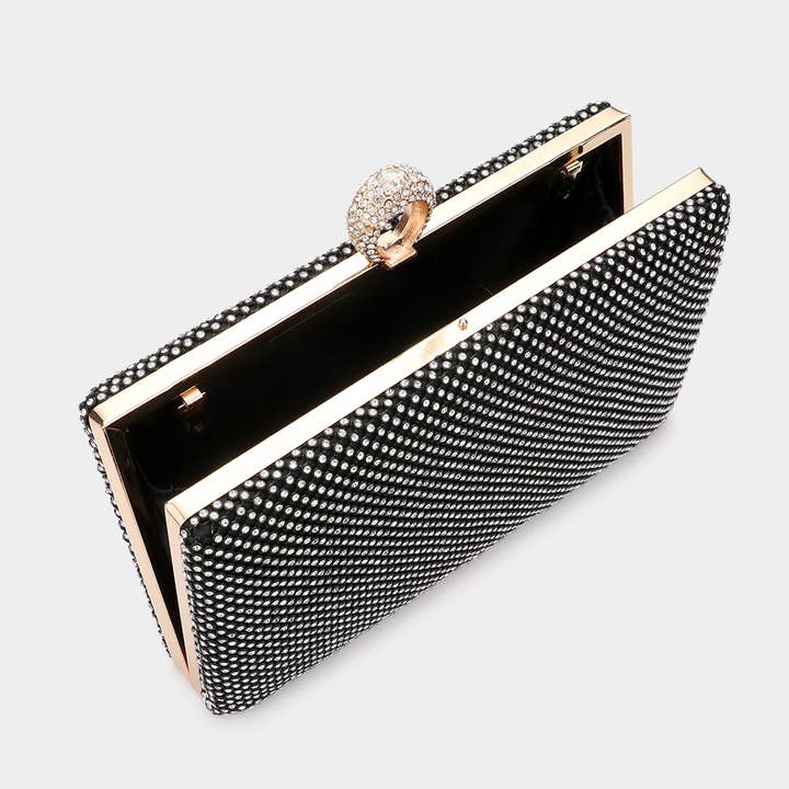 Sensibling Corp. – Engroshandel Clutch - Dame – Bling rektangel aftenclutch/crossbody-taske2