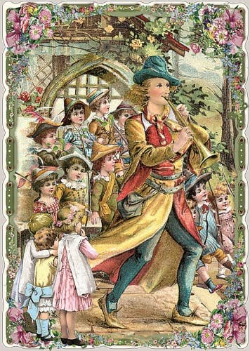 Actetre Deutschland Gmbh - Wholesale Postcard - The Pied Piper from Hamelin (Hoch), PK80410
