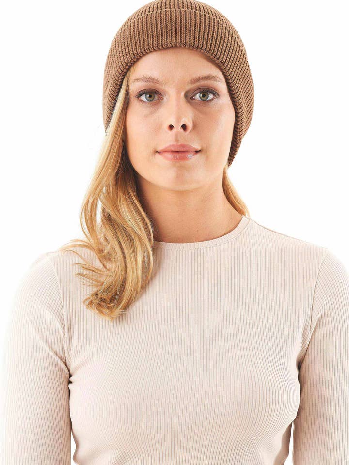 Gorro Unissex Strick de Bio-Algodão por atacado de ORGANICATION