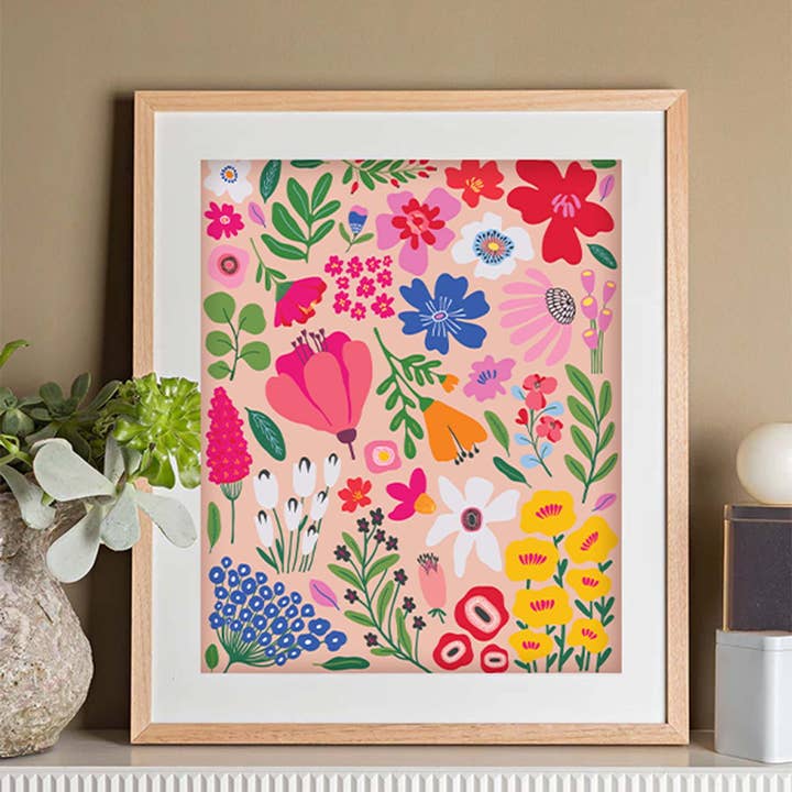 Paint by Numbers - Pressed Flowers for wholesale by Journey Of Something AU & EU