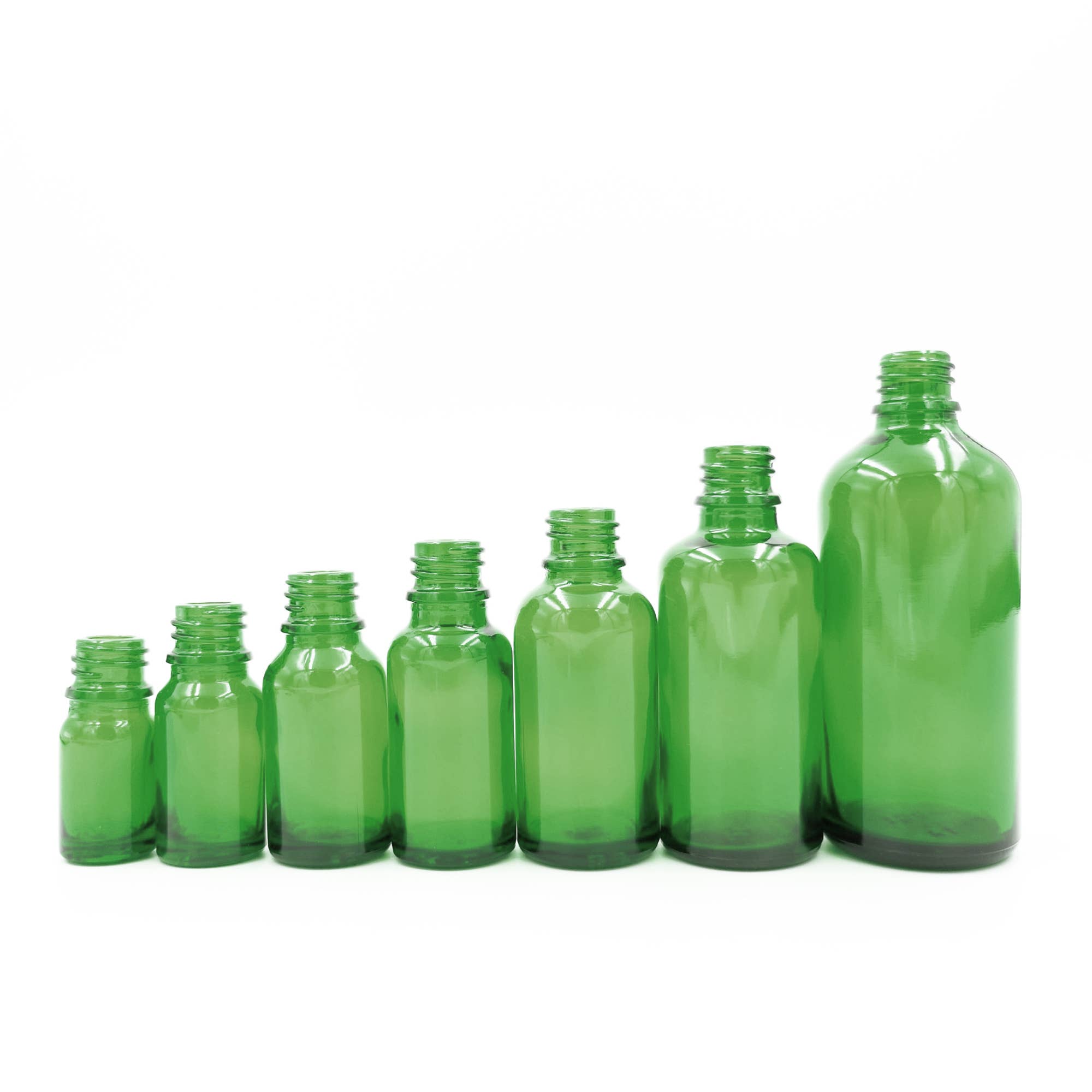 AWGifts Europe - Wholesale Essential Oil Holder - Wholesale Green Glass Dropper Bottles - 5ml6