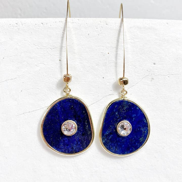 Lapis Lazuli Swarovski Wishbone Earrings and other Purchase Wholesale extra large cuttlebone. Free Returns & Net 60 Terms on Faire trending on Faire.