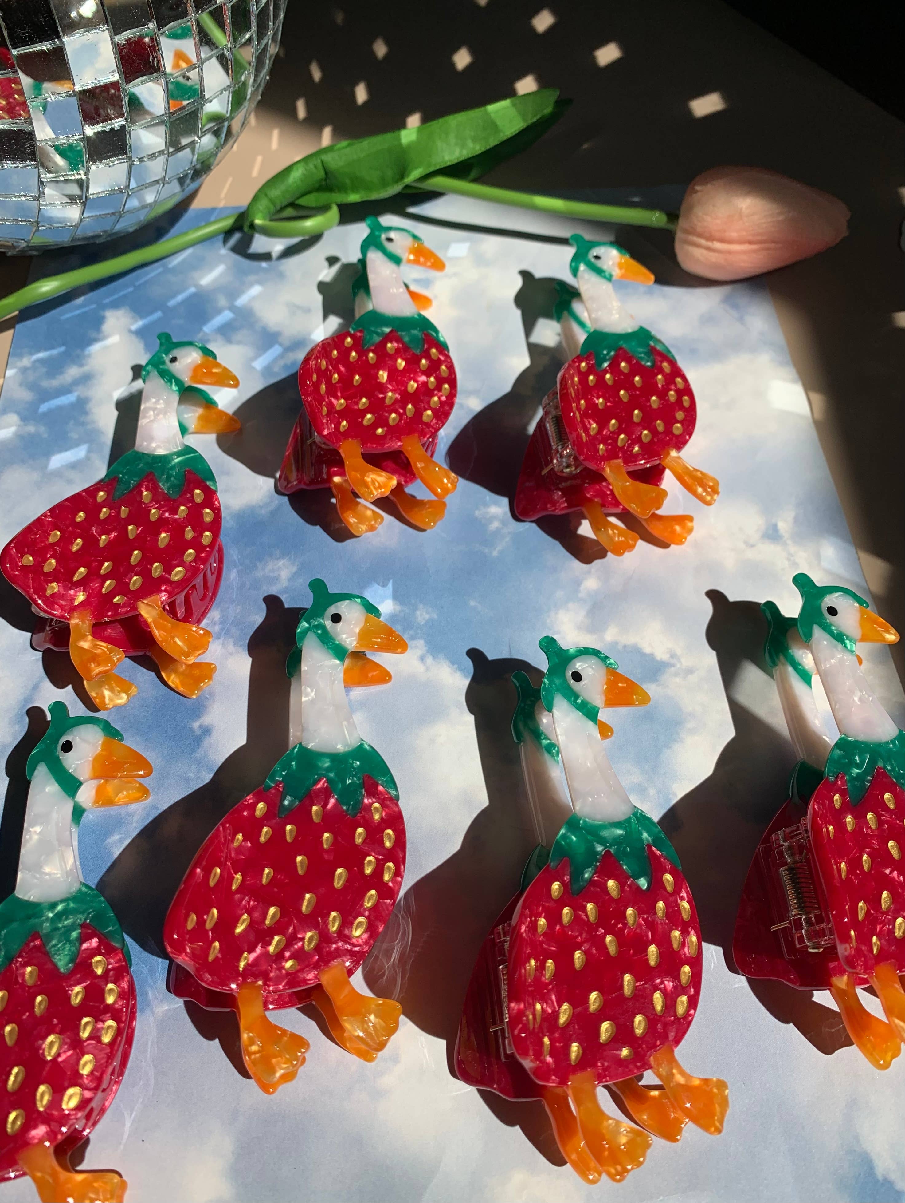 Not Picasso - Wholesale Hair Clip - Women's - Gooseberry Hair Claw4