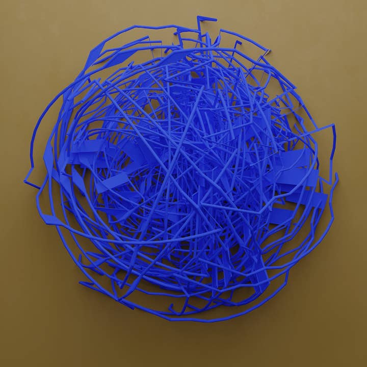 SCRAMBLE BLU per la vendita all'ingrosso da parte di PLOXX poster