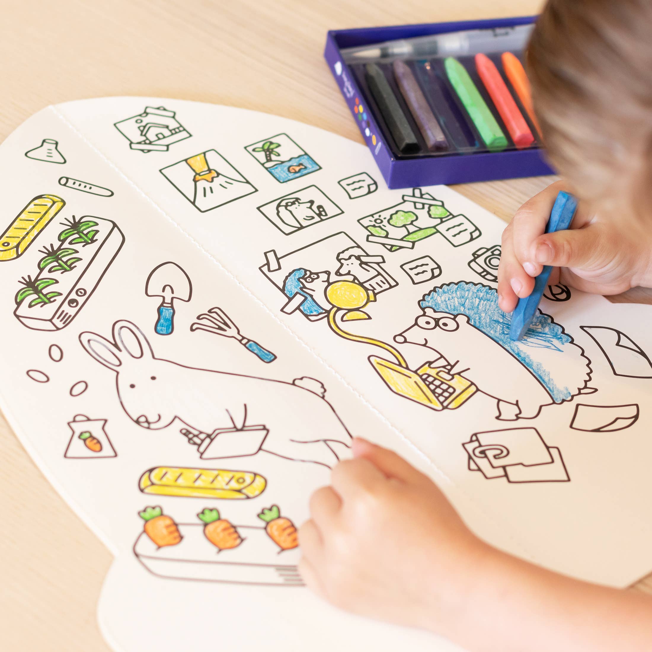 Jaq Jaq Bird - Wholesale Coloring & Activity Book - Kids & Baby - Rocket Jumbo Paper Coloring Book8