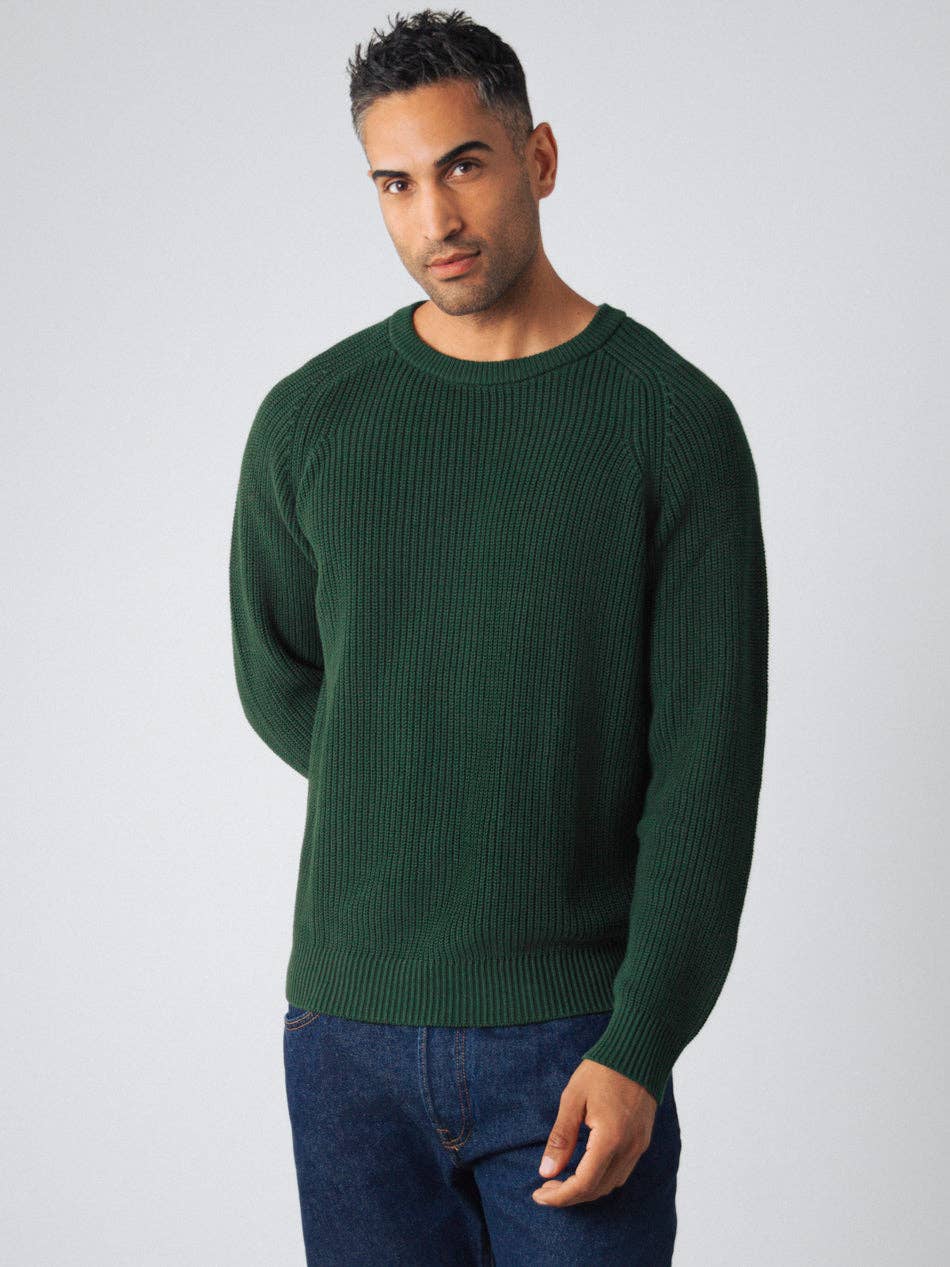 Honest Basics - Wholesale Knit Sweater - Men's - Heavy Knit Jumper Men0
