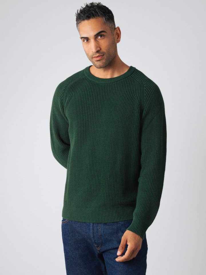 Heavy Knit Jumper Men for wholesale by Honest Basics