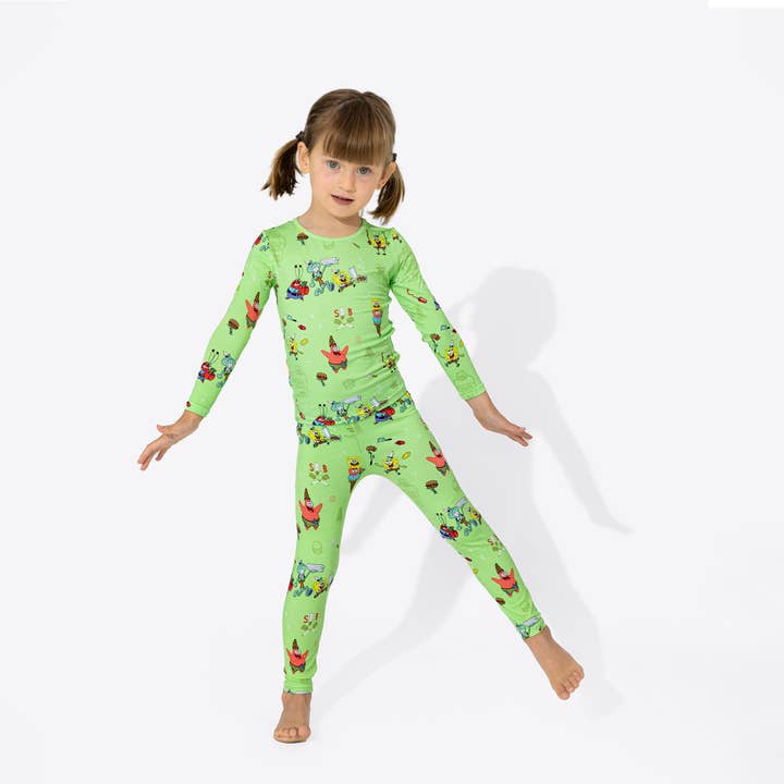 Bellabu Bear – Conjunto de pijama - Crianças por atacado – Pijamas de Bambu Foodie Foodie para crianças6