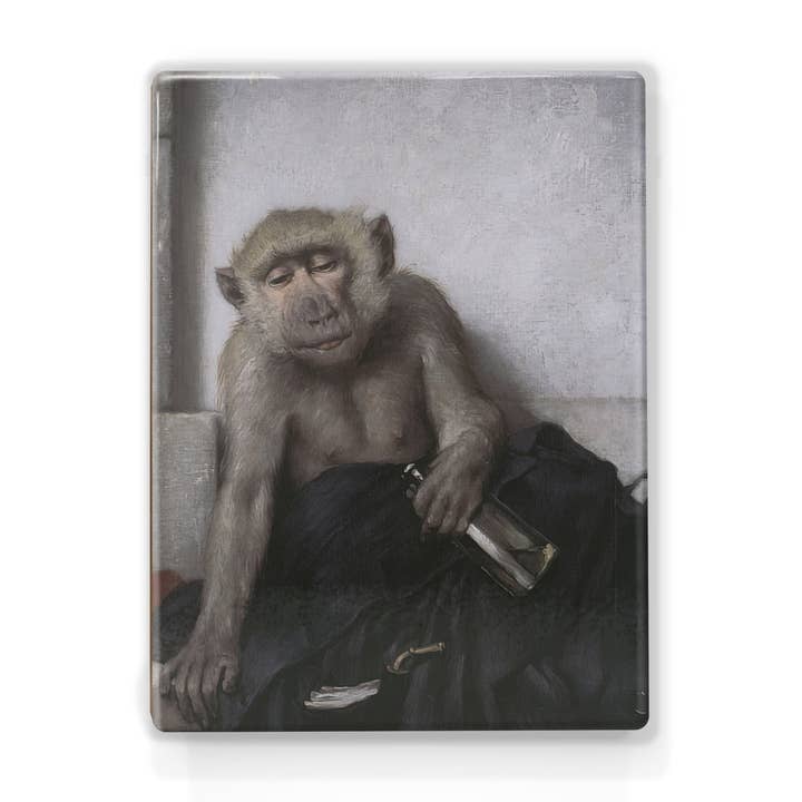 Laqueprint, teetotaler - Gabriel von Max för wholesale av Laqueprint