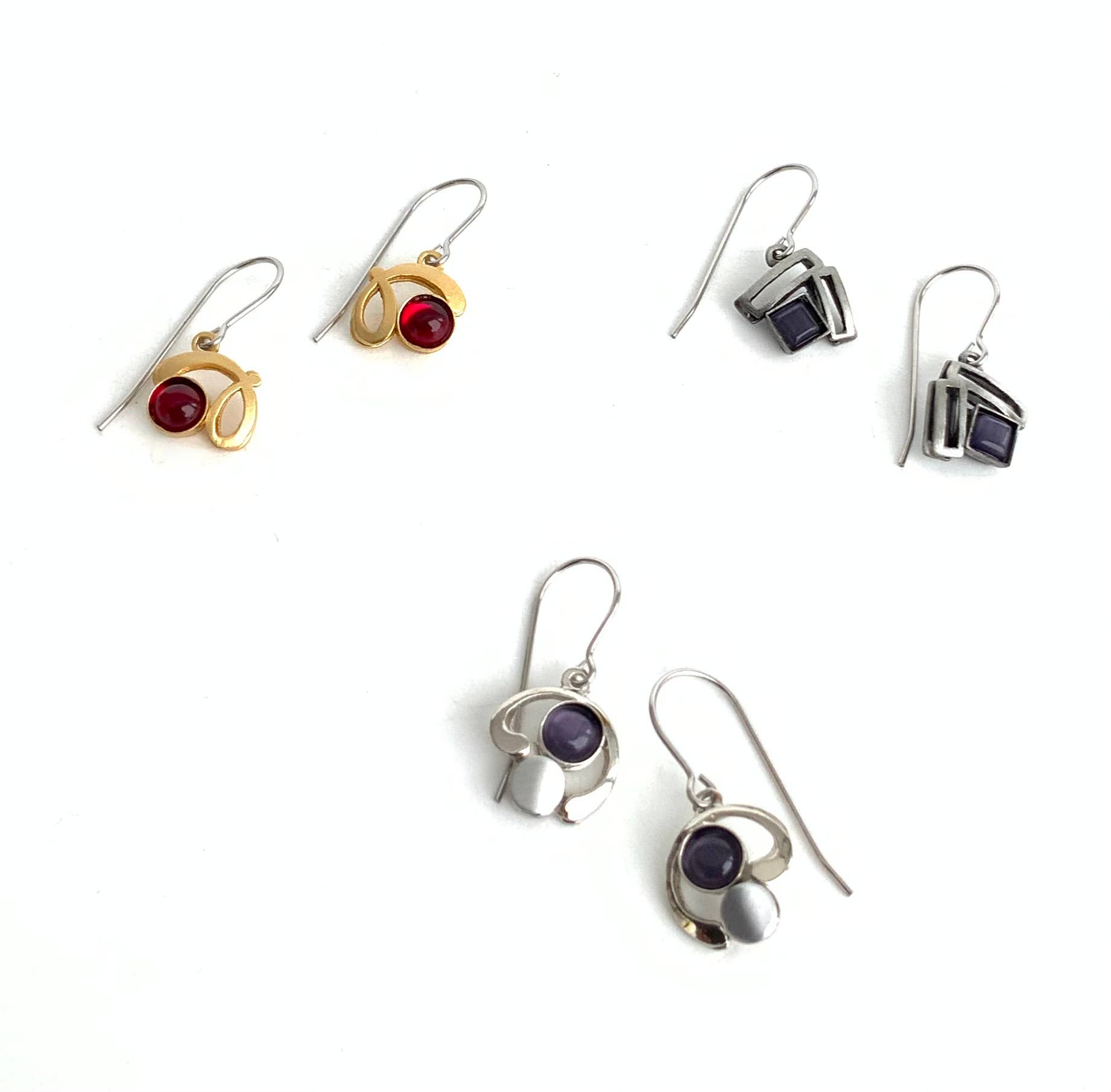 Christophe Poly / Crono Design – Engroshandel Smykkesæt – ØRERINGE Forpakning (DW12.1) - 15x Mini WireEars & Gratis Displays36