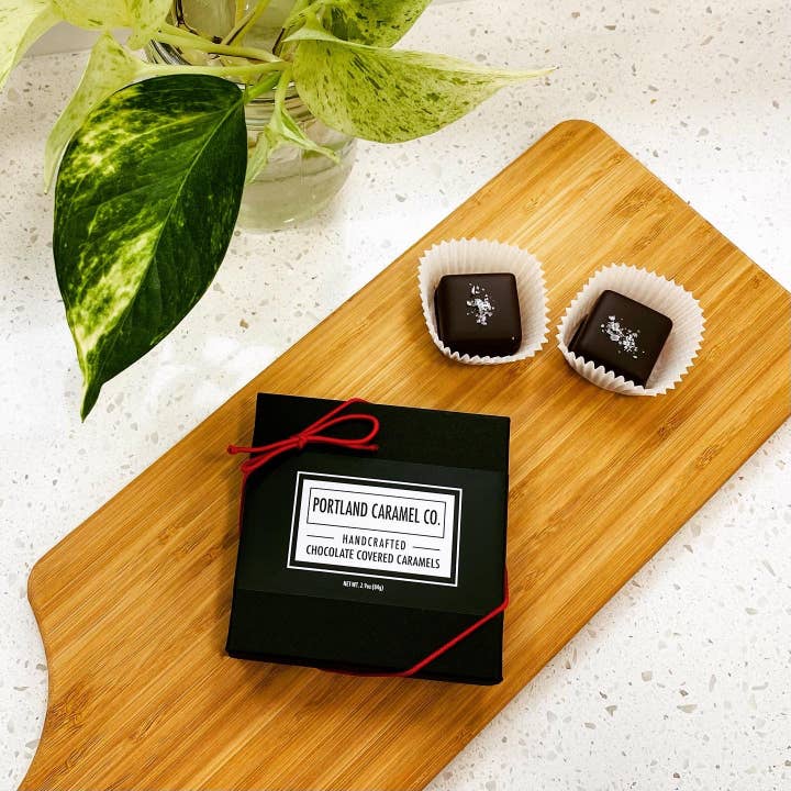 Portland Caramel Company – wholesale Chocolate-covered sweets – Dark Chocolate-Covered Caramels3