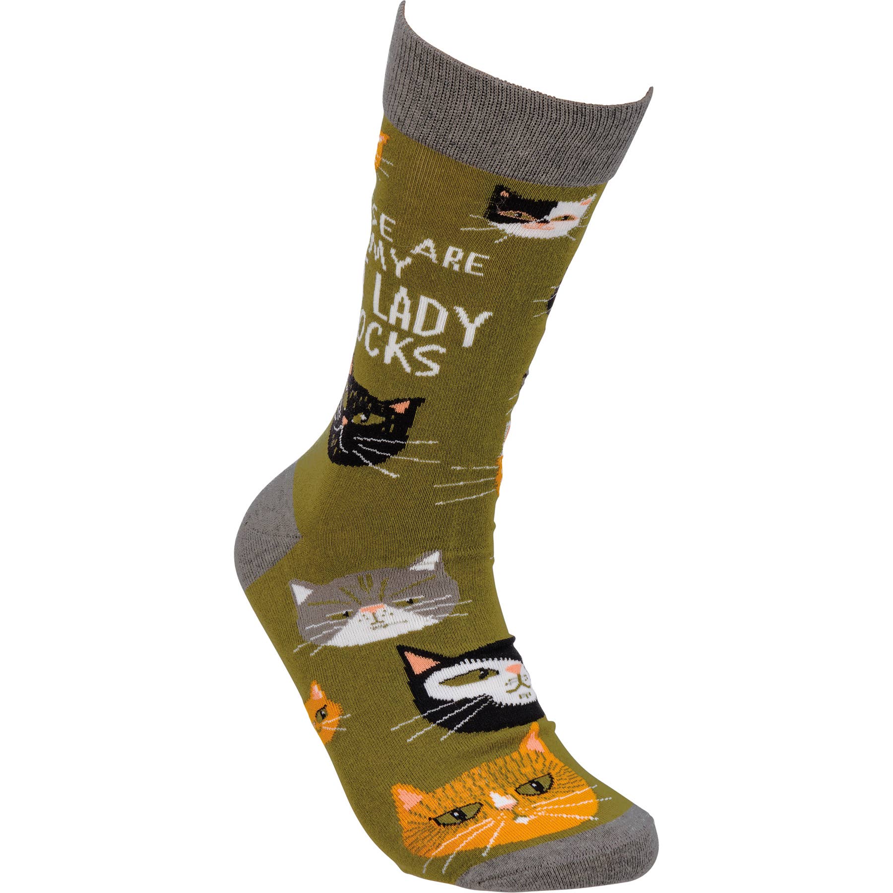Primitives by Kathy - Wholesale Socks - Unisex - These Are My Cat Lady Socks1