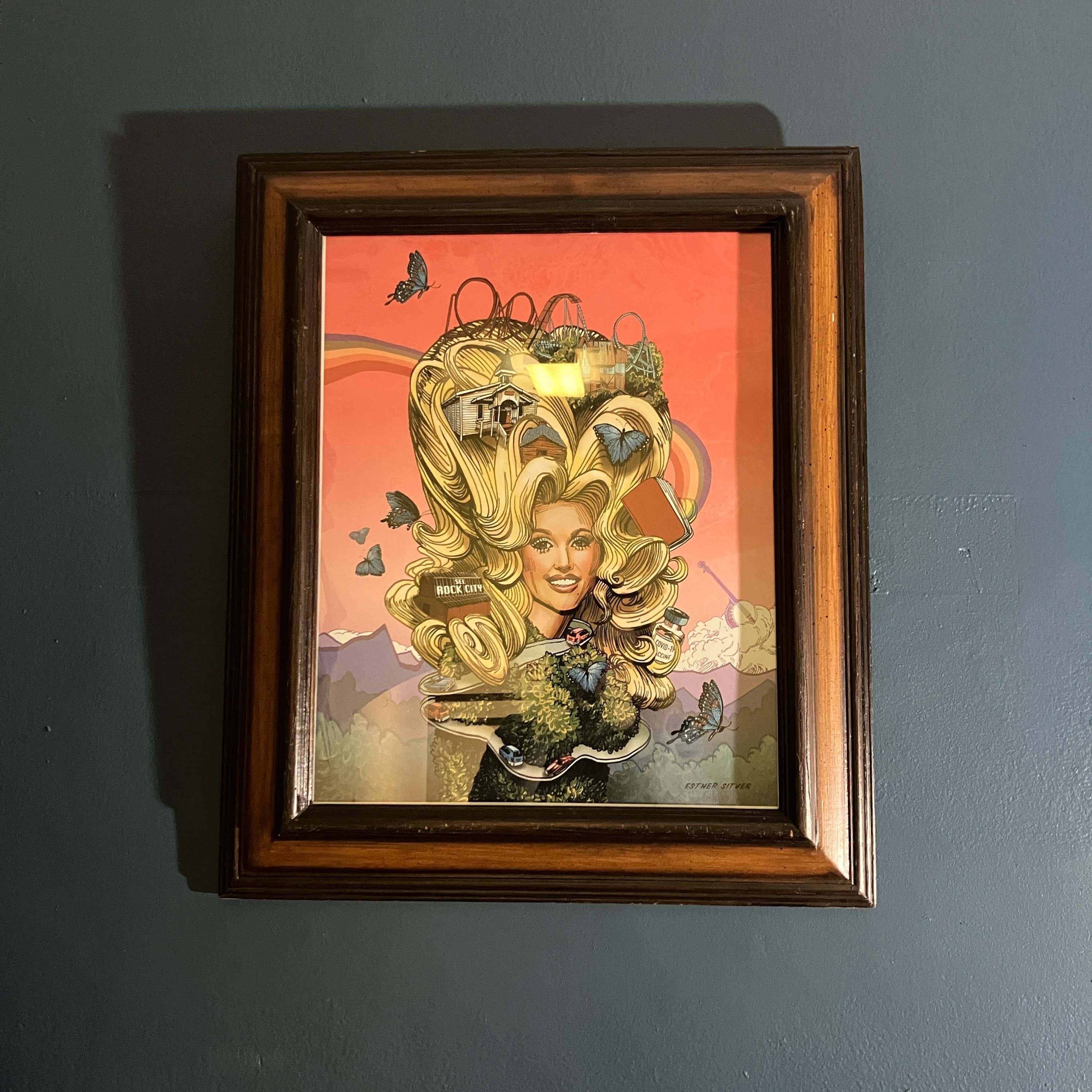 Esther Sketch - Wholesale Art Print - Dolly Poster Print 16"x20" 3