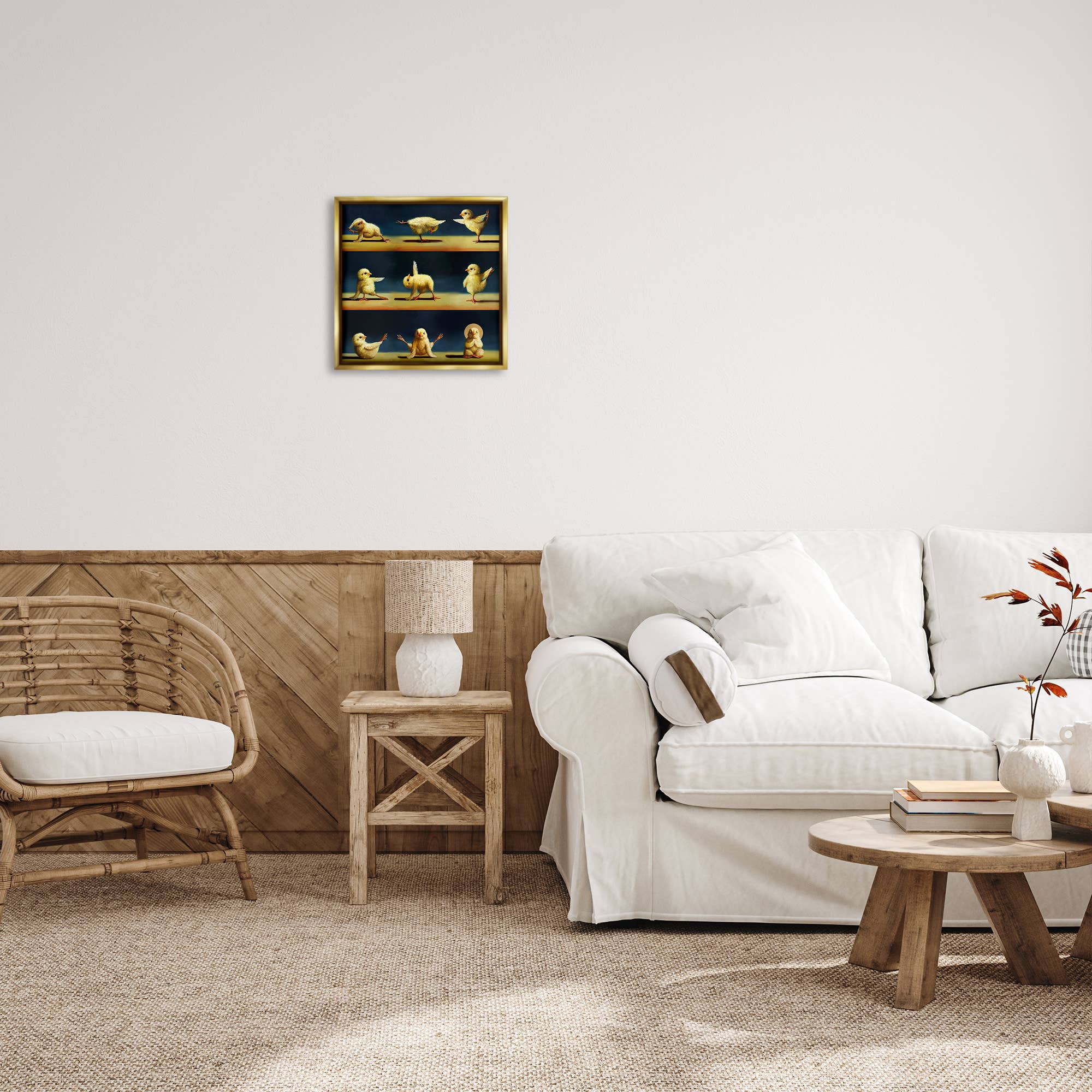 Stupell Industries - Wholesale Wall decor – Kids & Baby - Yoga Chicks Stretching Meditation Floating Frame7