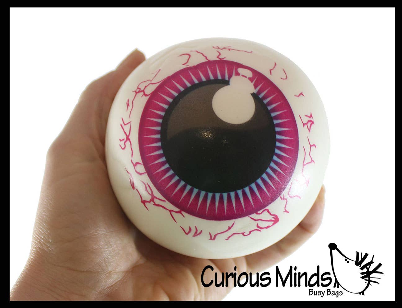 Curious Minds Toys - Wholesale Squishy Toy - Kids & Baby - 1 Large Eye Slow Rise Squishy Foam Stress Ball  -  Sensory,6