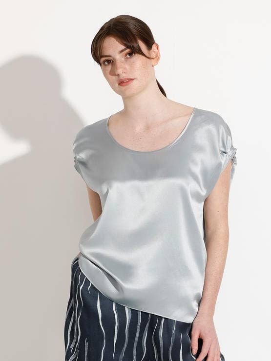Wave - Thredbo - Silk Top - Australian Made for wholesale by Tale the Label