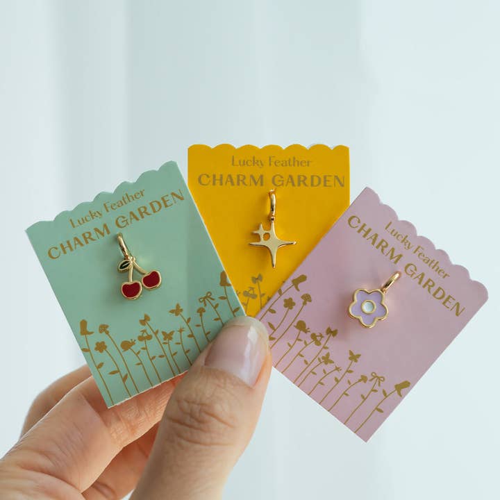 Lucky Feather - Wholesale Jewelry Set - Charm Garden Gold + Silver Bundle - Popular Letters, Shapes, Birthstones & Jewelry Base Items - (480 pieces total!) + free Display4