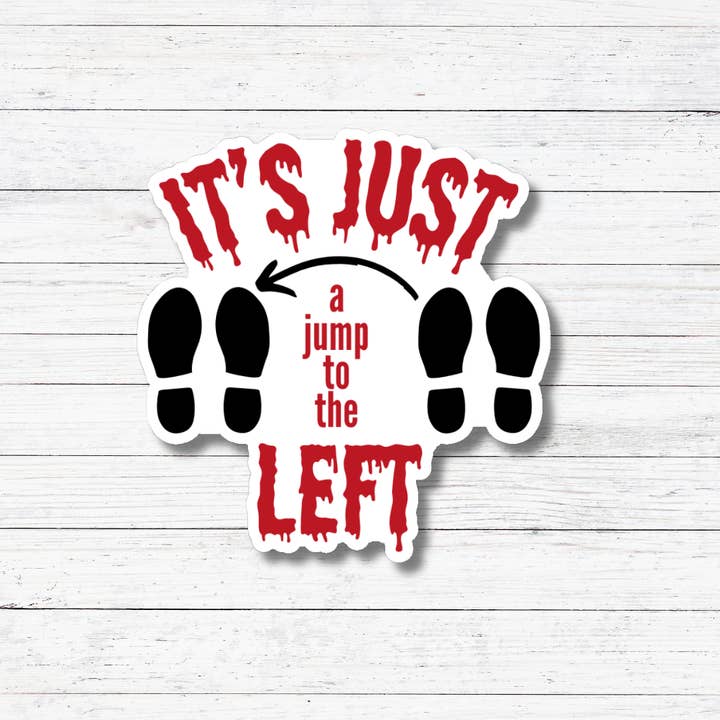 Jump to the Left-RHPS Stickers/Magnet for wholesale by Oily Graphic Creations