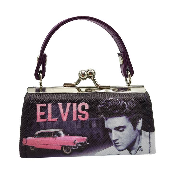Elvis Mini Purse - Pink Caddy for wholesale by MID-SOUTH PRODUCTS