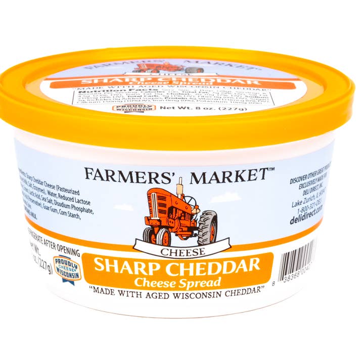 Merchandise Unlimited - Vente Fromages - Fromage à tartiner stable à température ambiante 227 g Farmers Market Wisconsin2