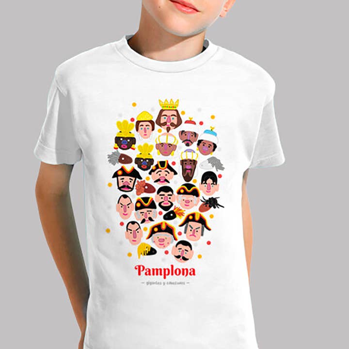 Pamplonicas® - Wholesale Screen Printed T-Shirt - Kids - Pamplonica® T-shirt (Kids)