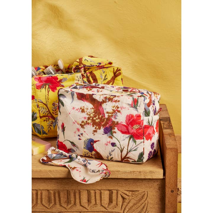 Namaste - Wholesale Toiletry Bag - Women's - Bird Of Paradise Wash Bag