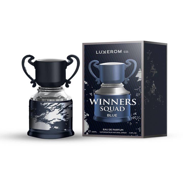 PARFUM 100ML LUXEROM WINNERS SQUAD BLUE voor wholesale door Yes Love Cosmetics