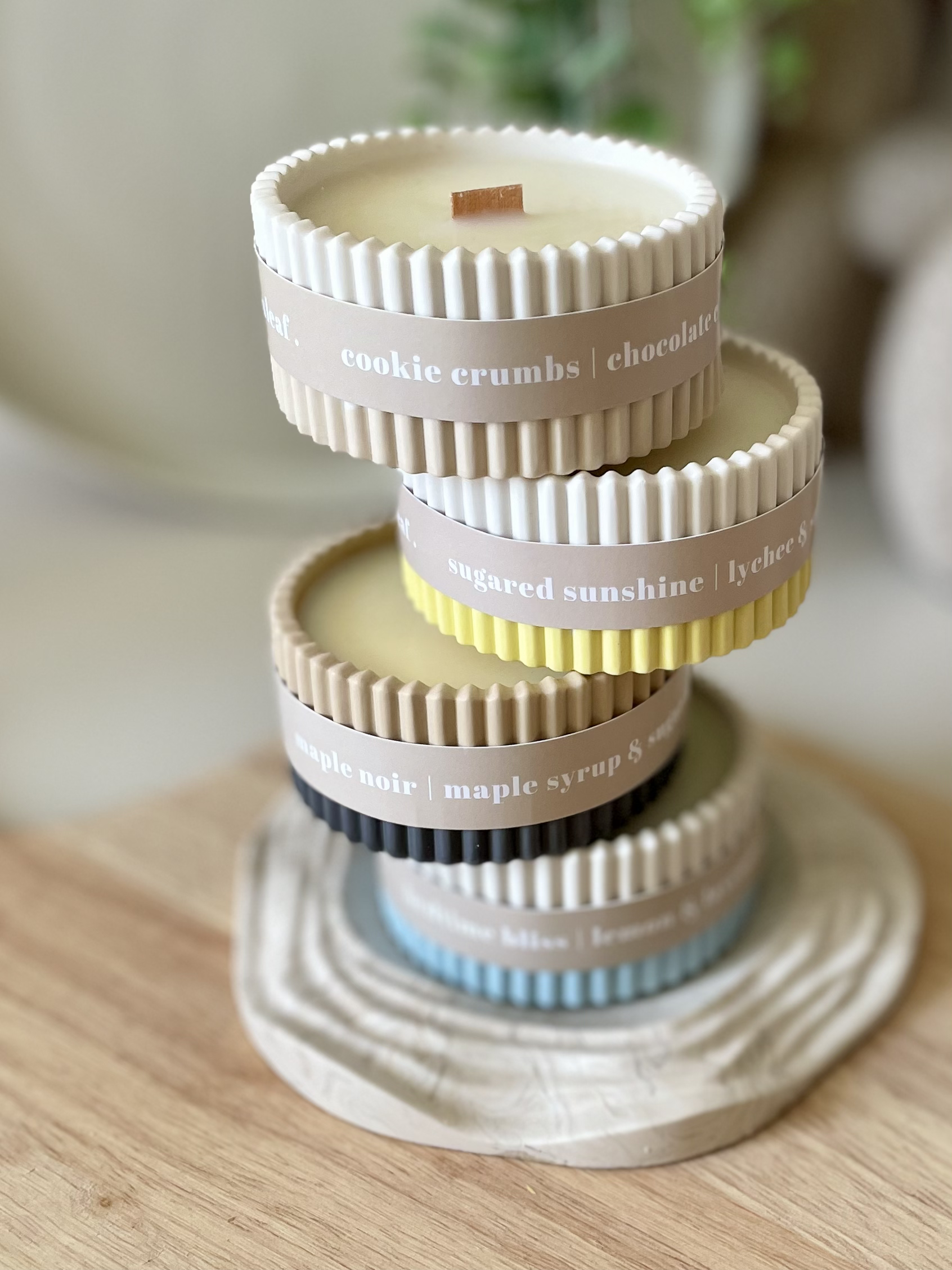 The Wax Leaf Candle Co - Wholesale Jar/Filled Candle - Watermelon Soy Wax Colourful Candle / Fruity Scented Candle3