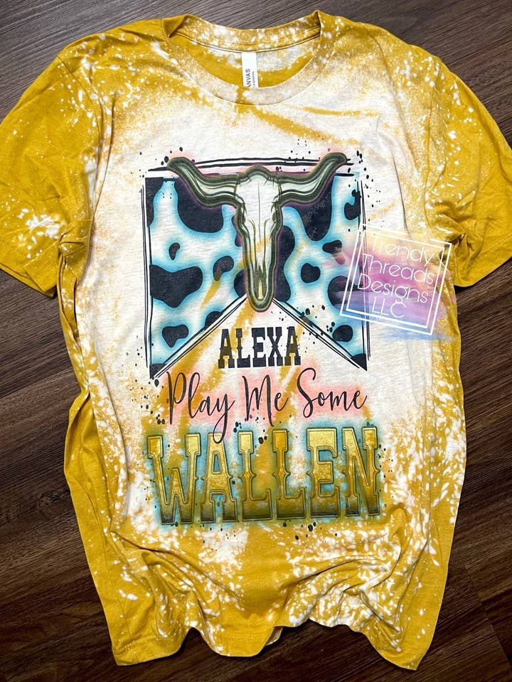 Alexa play me some Wallen shirt | wallen shirt | Morgan Wallen shirt for wholesale by Trendy Threads Designs LLC