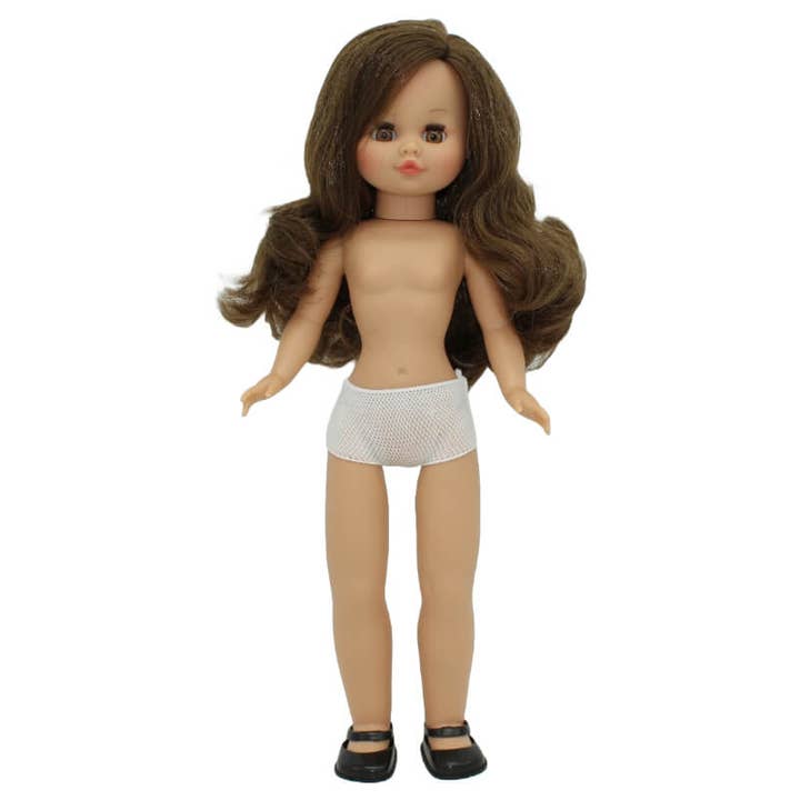 Boneca Sintra 40 cm. Folk Artesanato original castanha por atacado de Folk Artesanía Muñecas