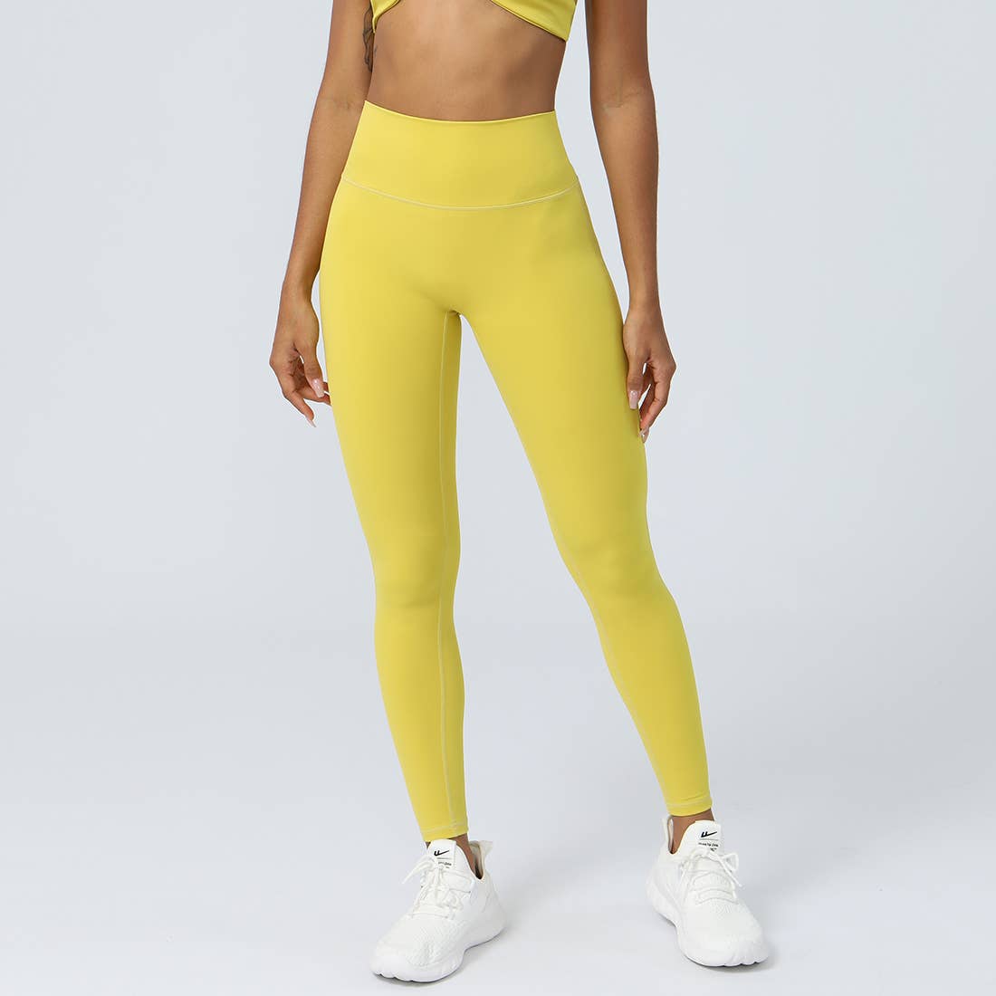 Sodalemon – Engroshandel Sports-/loungeleggings – til kvinder – Dame yoga- og løbetights med høj talje og kropsformende pasform7