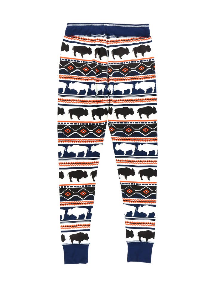 Lazy One - Wholesale Sleepwear bottom – women's - Buffalo Fair Isle Women's Pajama Legging1
