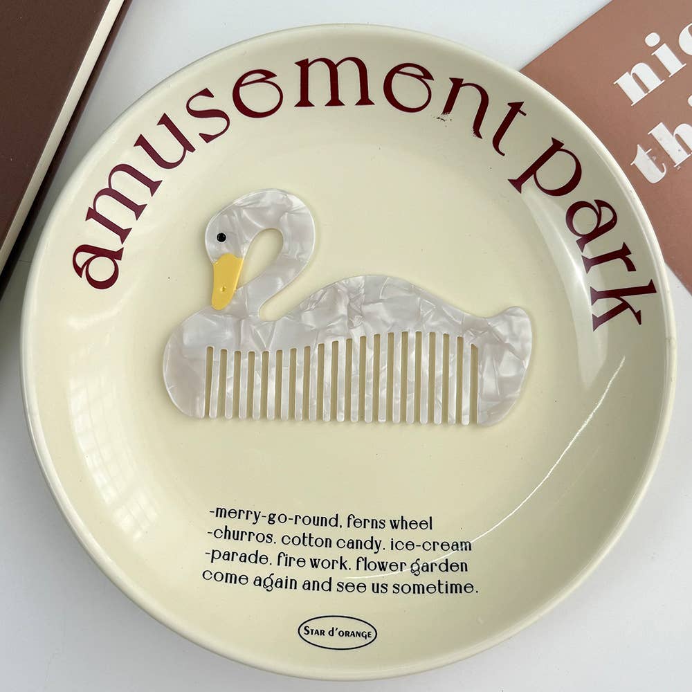 SoapElenGlen – Großhandel Haarbürste/Kamm – Verspielte Tier-Acetat-Kämme, tragbare Gemüse-Haarwerkzeuge26