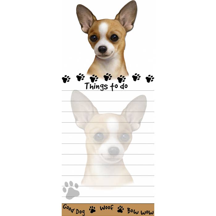 Chihuahua - Tan magnetisk lista Pad för wholesale av E&S Pets
