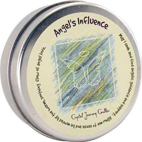 Travel Herbal Scent Candle - Angels Influence for wholesale by Quanta Distribution Inc