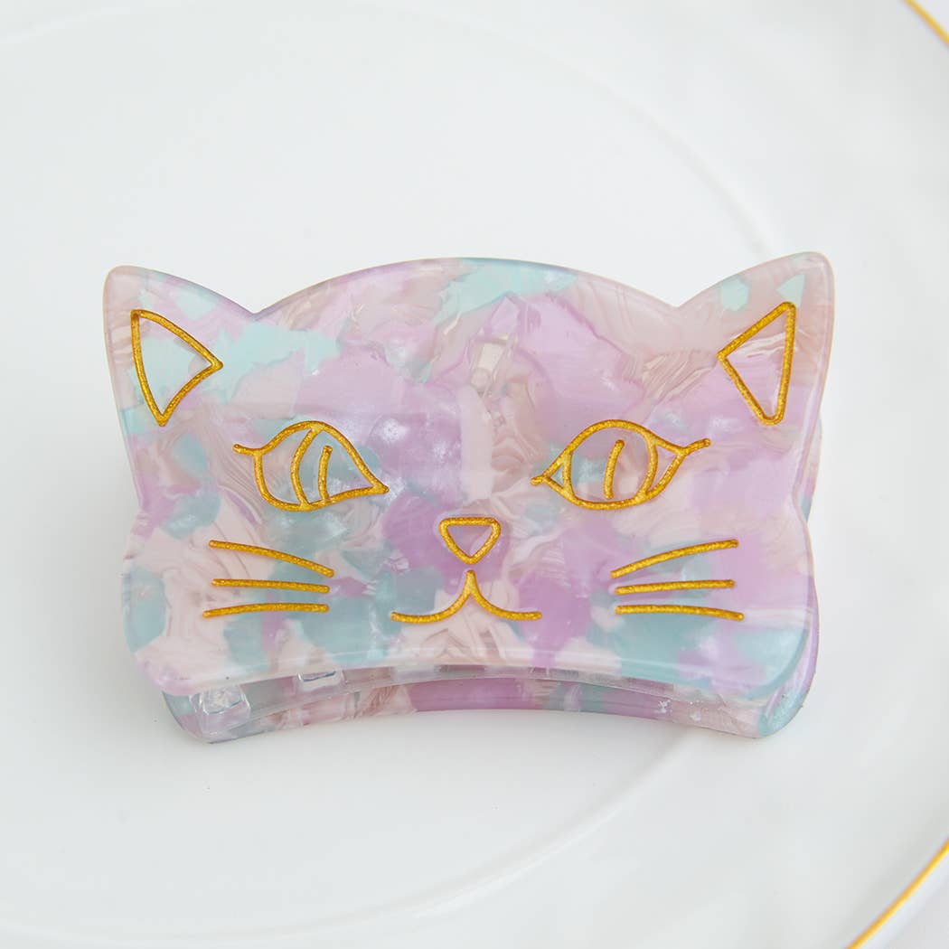 TheDivaSoap - Wholesale Hair Clip - Women's - Acrylic Cute Cat Claw Clip0