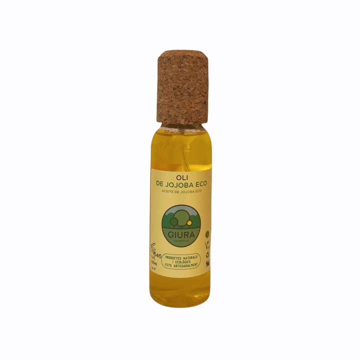 Huile de jojoba biologique pour le corps et les cheveux -Cosmetics Giura pour la vente par Cosmètics Giura