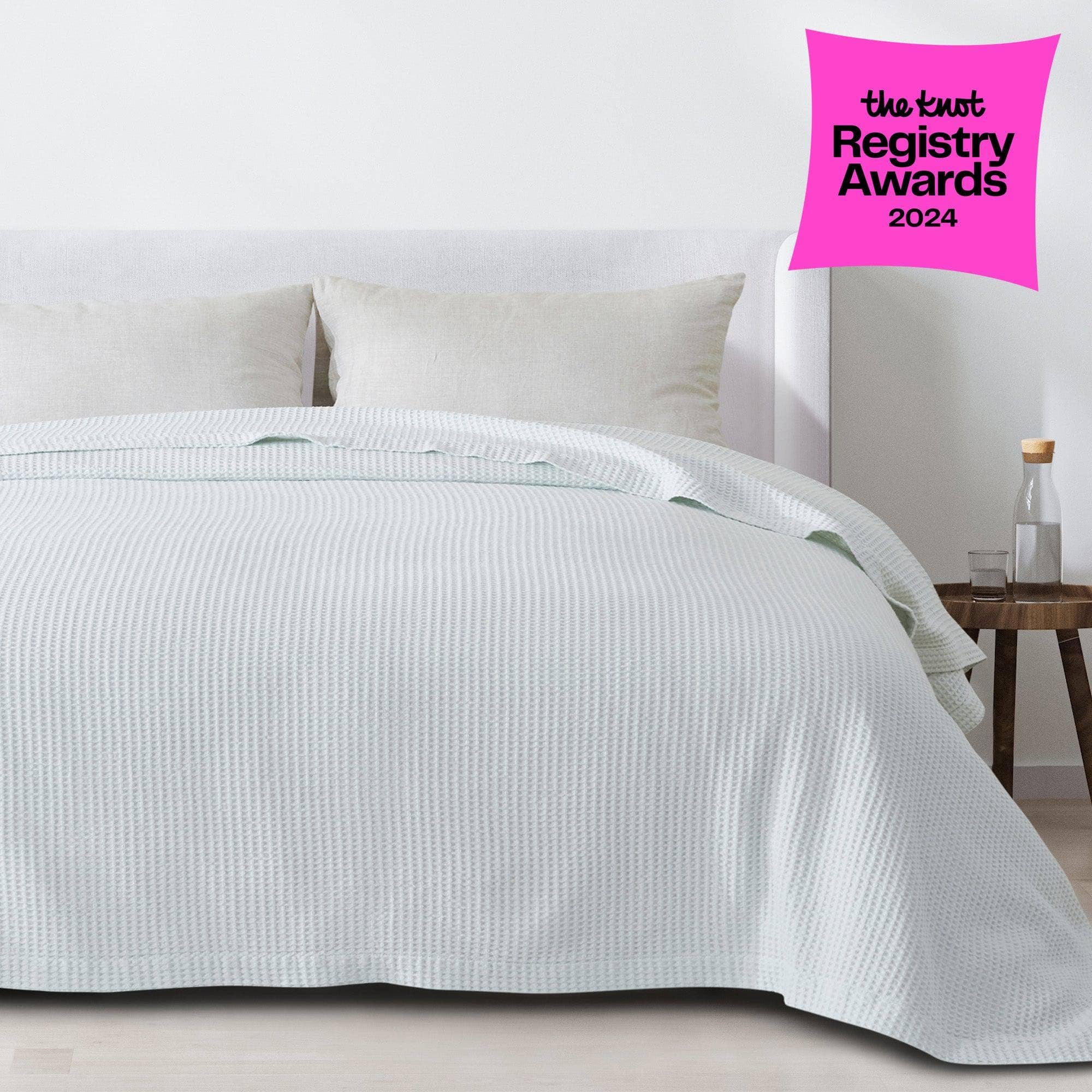 BH Collective - Wholesale Bedding Blanket - Bed Blanket - 100% Cotton Waffle Weave - Mikala Collection65