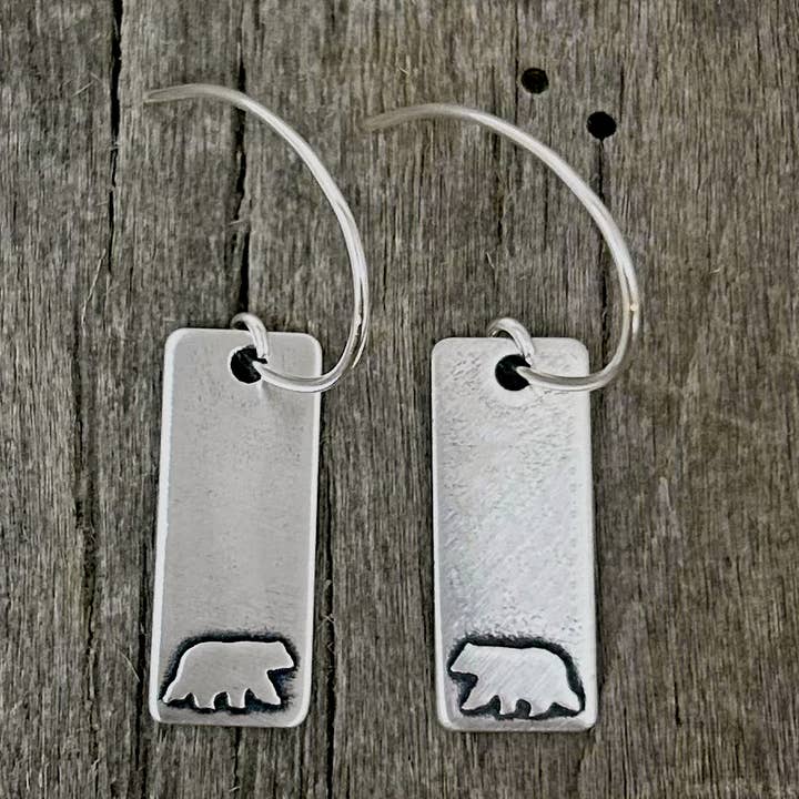 Bear Boy Earrings for wholesale by Daphne Lorna